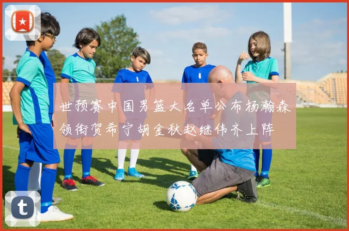 世预赛中国男篮大名单公布杨瀚森领衔贺希宁胡金秋赵继伟齐上阵